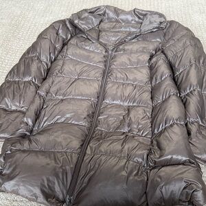 Uniqlo Dark Brown Puffer Jacket